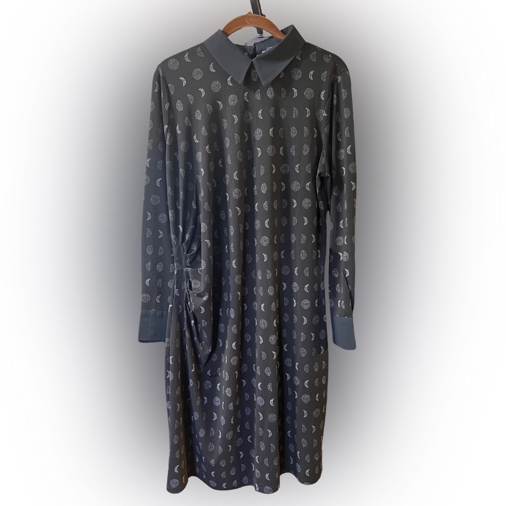 ModCloth Knee Length Moon Phase Dress